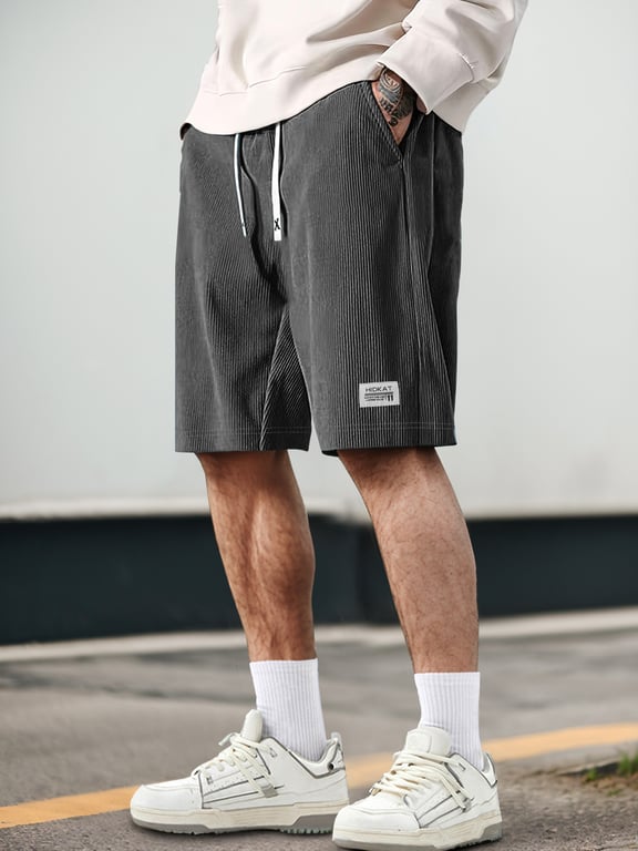 American-Style Mens Quick-Dry Shorts | Breathable Summer Drawstring thumbnail 8