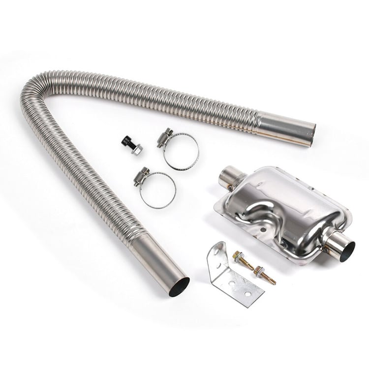 180CM Exhaust Pipe Air Heater Kit | 24mm Silencer & 25mm Filter thumbnail 12