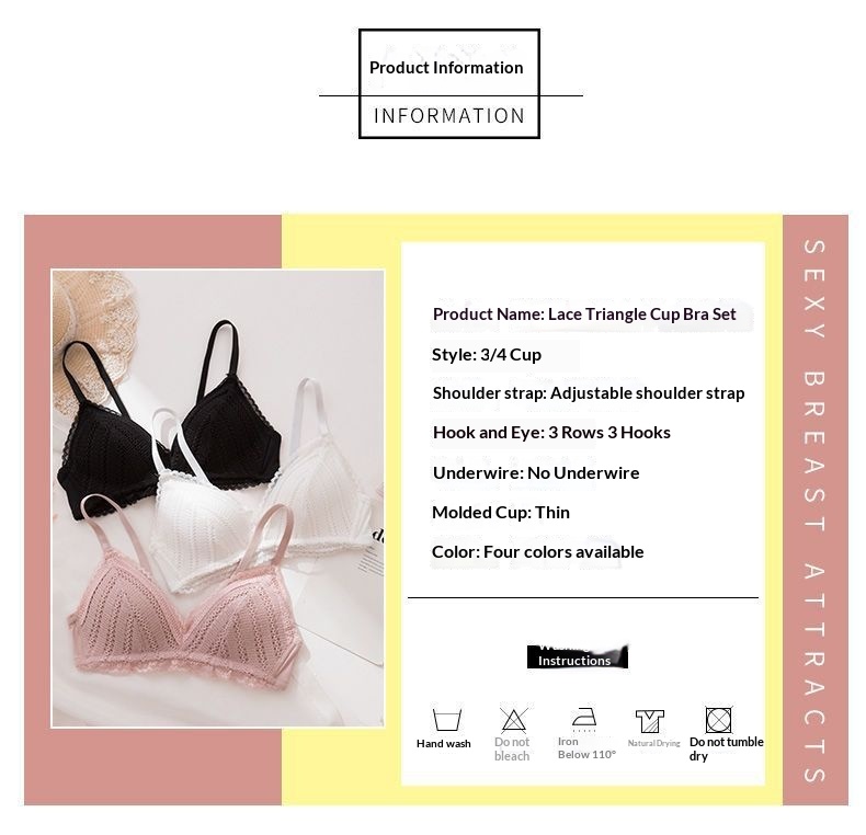 Wireless Bust-Enhancing Push-Up Lace Bra | Adjustable Comfort thumbnail 7