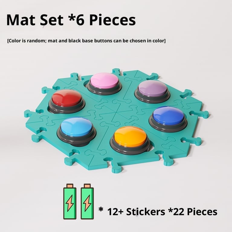Dog Talking Button Sound-Producing Toy | Interactive Communication Mat thumbnail 10
