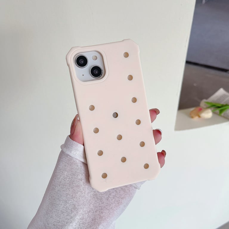 Silicone Hole Phone Case | Protective 3D Perforated Cover Canada thumbnail 9