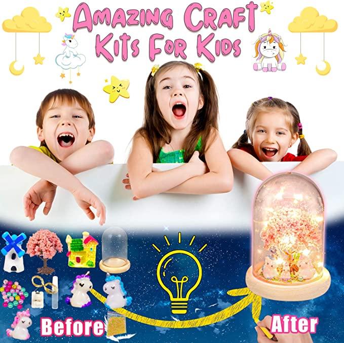 Cute Cartoon LED Night Light for Children | DIY Craft Bedside Lamp thumbnail 14