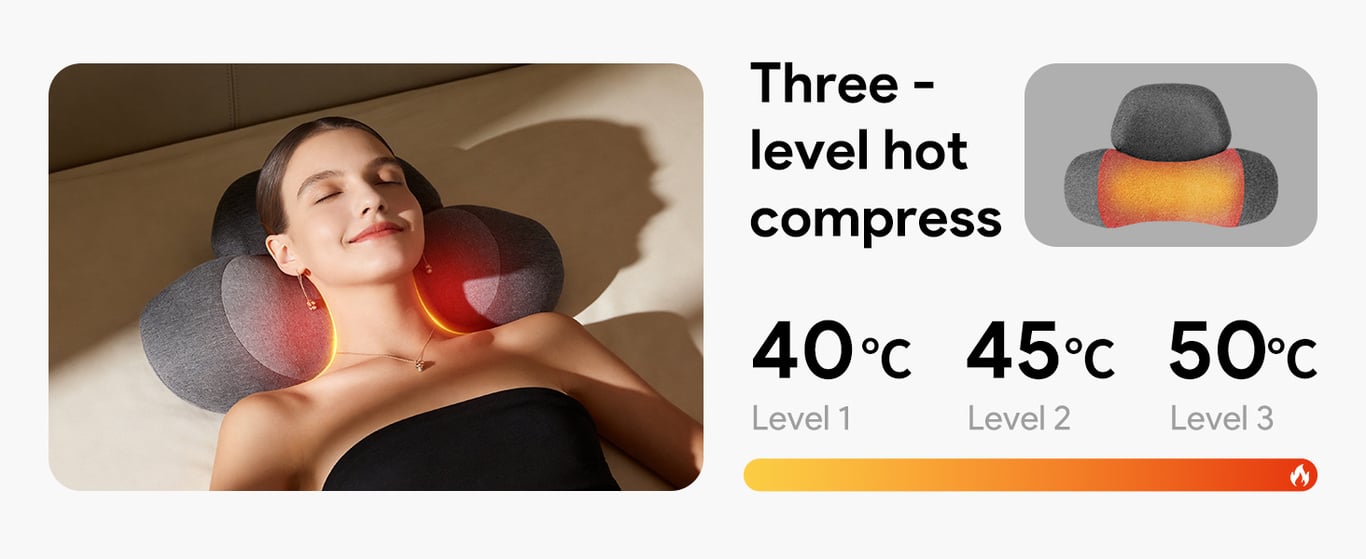 Vibrating Temperature-Controlled Heating Cervical Massage Pillow | Neck Pain Relief thumbnail 10