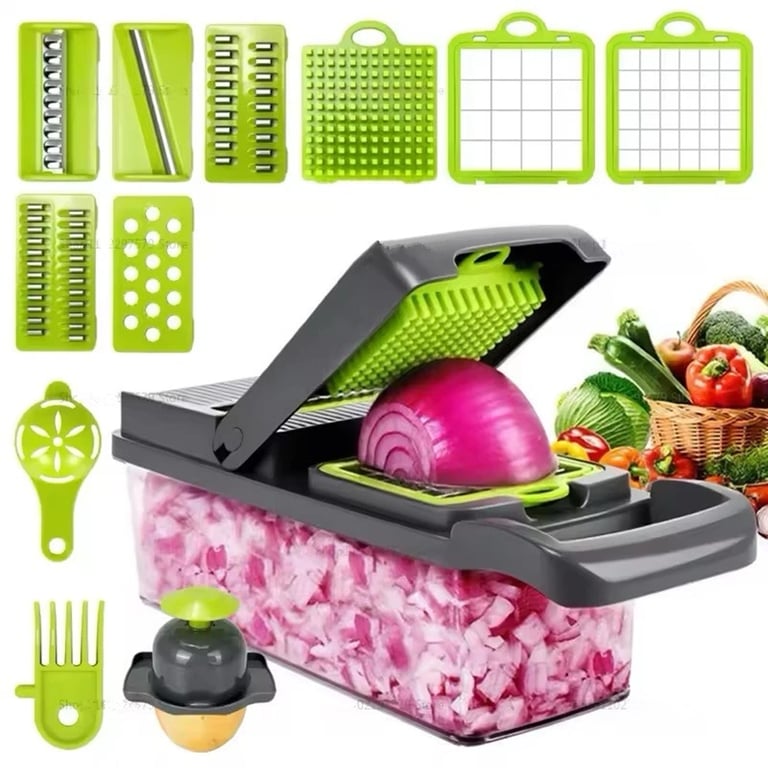 16-in-1 Vegetable Chopper Mandoline Slicer | Food Dicer Cutter thumbnail 10