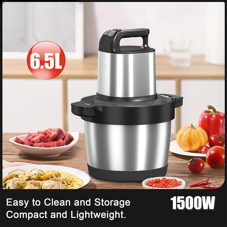 6.5L Electric Meat Grinder | 1500W Stainless Steel Food Processor