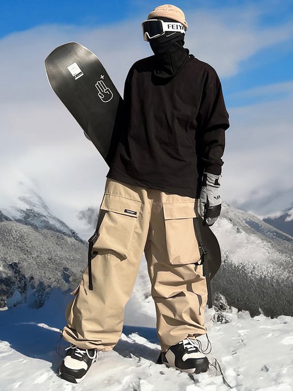 Ice South Korea Multi-Pocket Waterproof Ski Pants | Home & Kitchen Winter Wear thumbnail 5