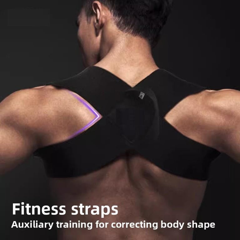 Adjustable Fitness Posture Corrector Straps | Shoulder Support Weight Training thumbnail 3