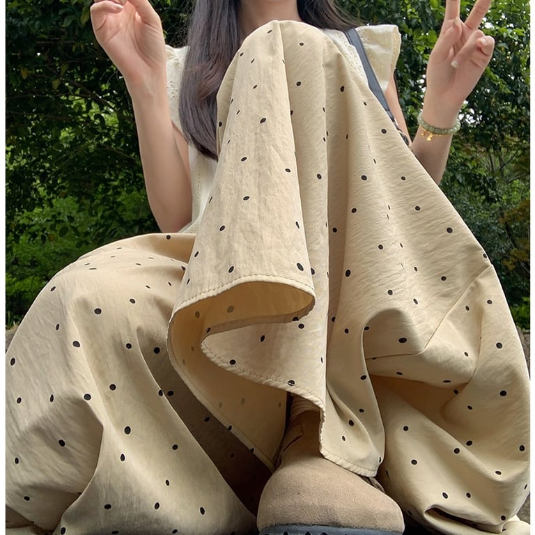 High-Waisted Draping Ice-Silk Wide-Leg Pants | Breathable Summer thumbnail 20