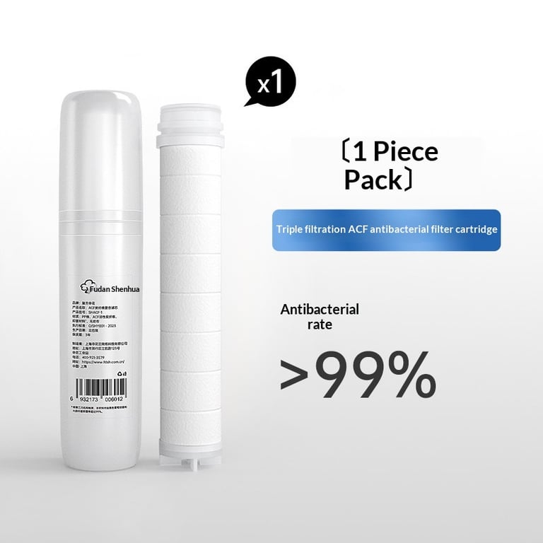 Purification Shower Head Filter Element | 99% Antibacterial Removal thumbnail 8