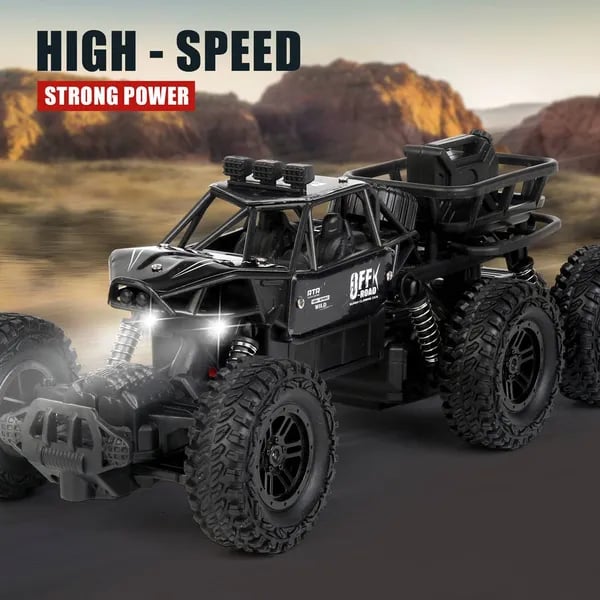 RC Off-Road Car 1:20 Scale 6-Wheel Drive 2.4GHz Remote Control Toy thumbnail 6