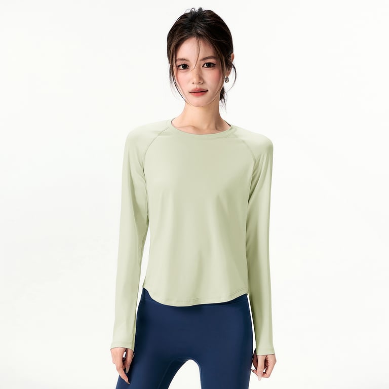 Women's Loose-Fitting Quick-Drying Sports Top | Raglan Sleeves thumbnail 9