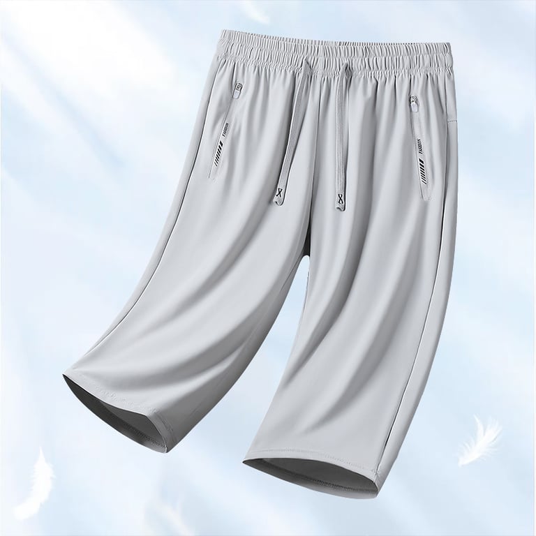 Summer Couple High-Elastic Ice Silk Quick-Drying Pants Canada thumbnail 17
