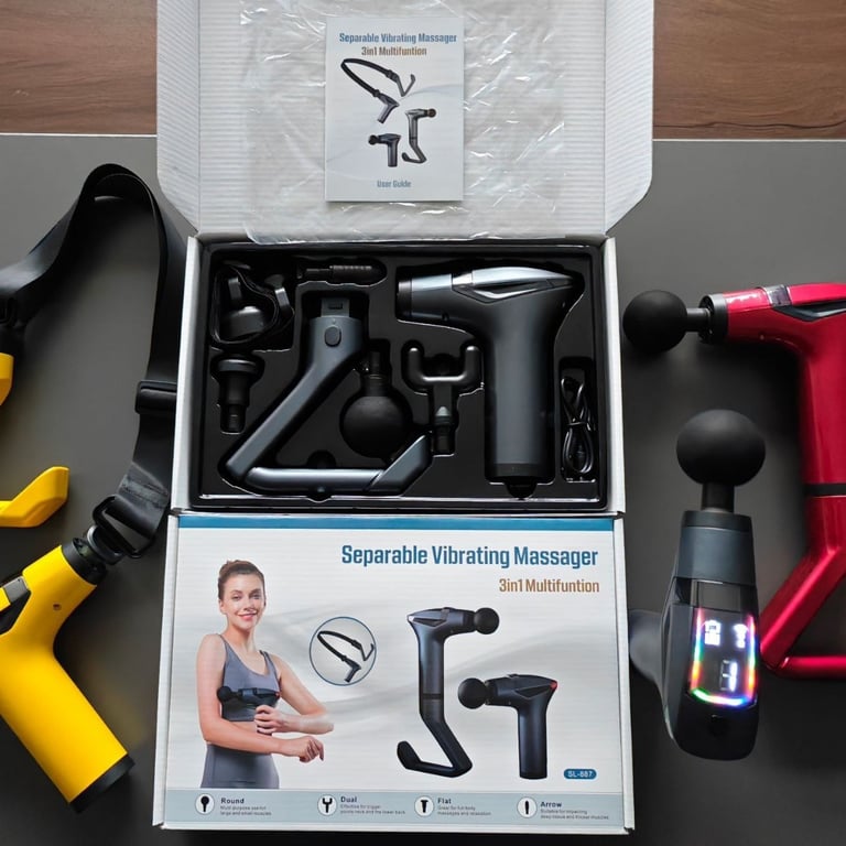Cross-Border 887 Silent Fascia Gun | Health & Beauty Muscle Recovery thumbnail 18