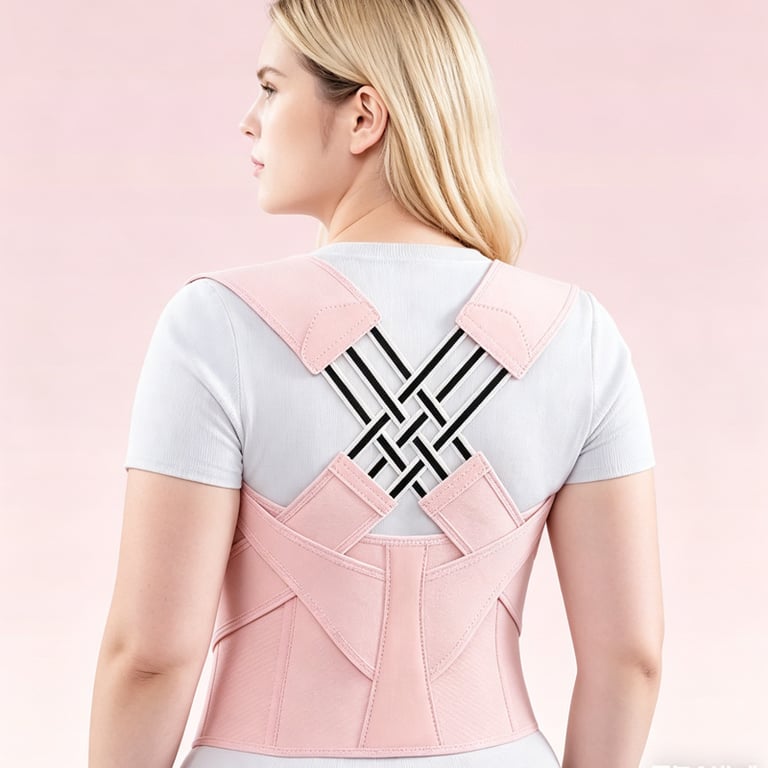 XXXL Anti-Hunchback Posture Correction Strap for Women | Invisible thumbnail 4
