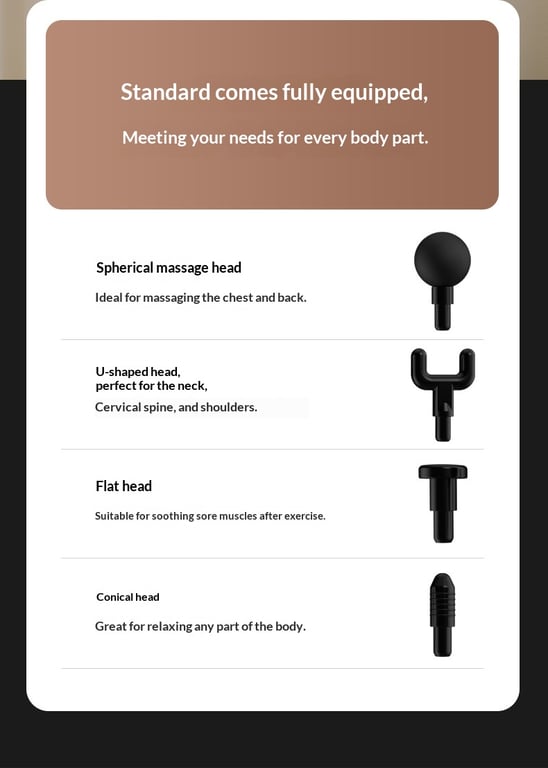 Cross-Border 887 Silent Fascia Gun | Health & Beauty Muscle Recovery thumbnail 19