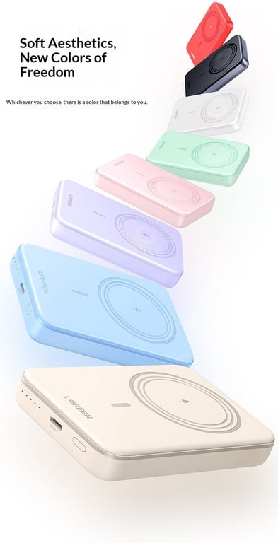 Magnetic Wireless Power Bank 20W | 10000mAh Fast Charging thumbnail 4