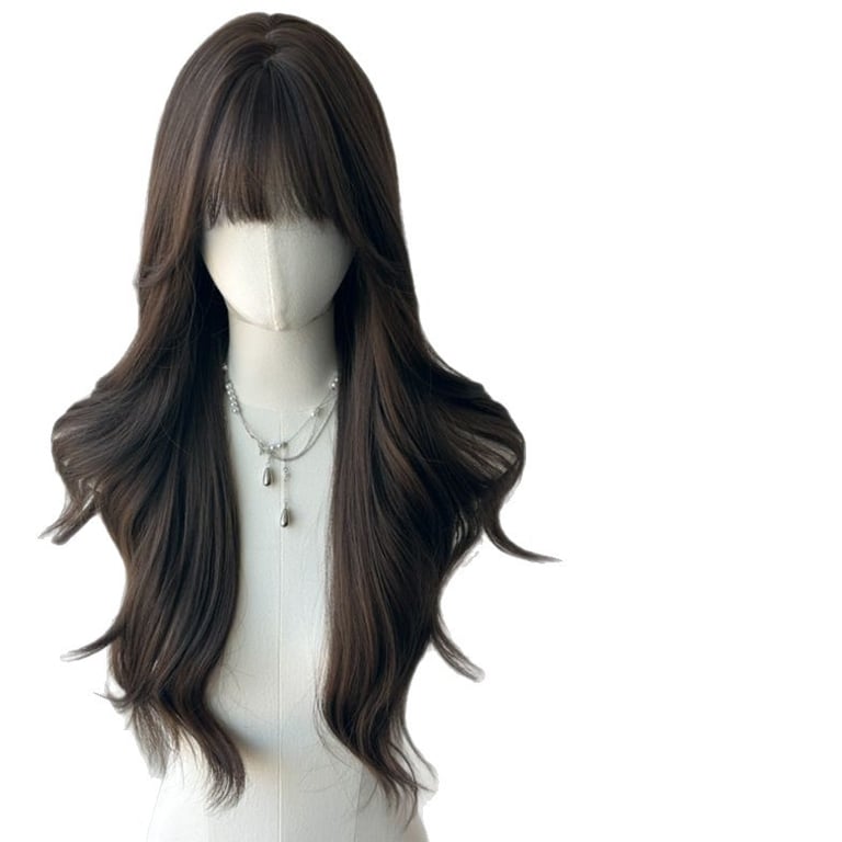 Full-head Wig With Voluminous Styling For Face Shape Enhancement thumbnail 2