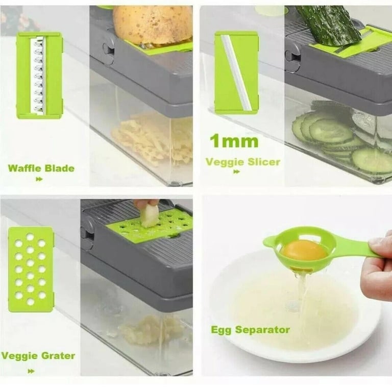 16-in-1 Vegetable Chopper Mandoline Slicer | Food Dicer Peeler thumbnail 13