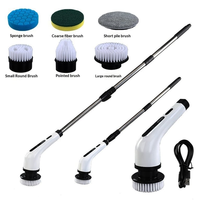 Electric Cleaning Brush USB Rechargeable | Kitchen & Bathroom thumbnail 7
