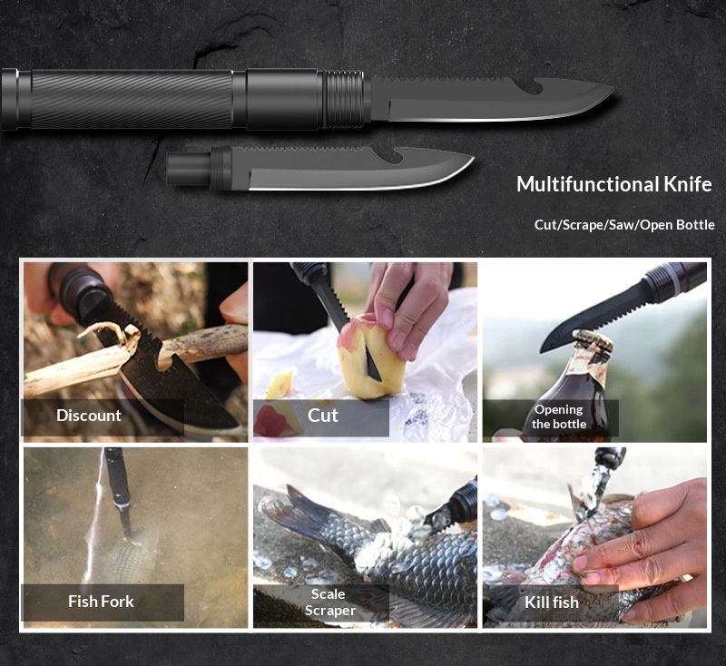 Portable Folding Self-Defense Shovel | High-Carbon Steel Canada thumbnail 5