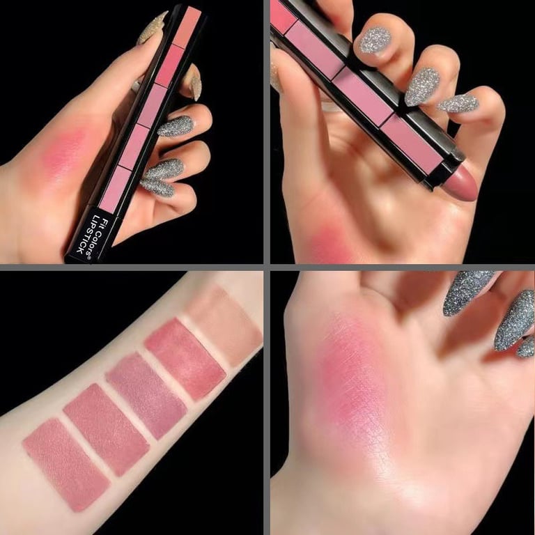 10-Color Matte Velvet Lipstick Set | Long-Lasting Non-Drying Lip Kit thumbnail 6