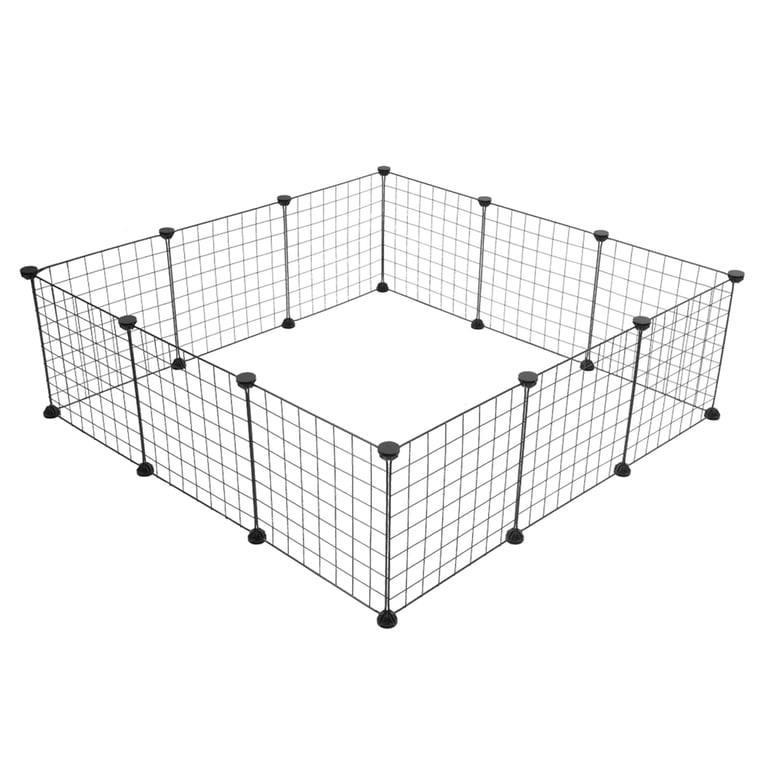 Portable Pet Playpen for Guinea Pigs & Rabbits | Metal Wire Cage thumbnail 2