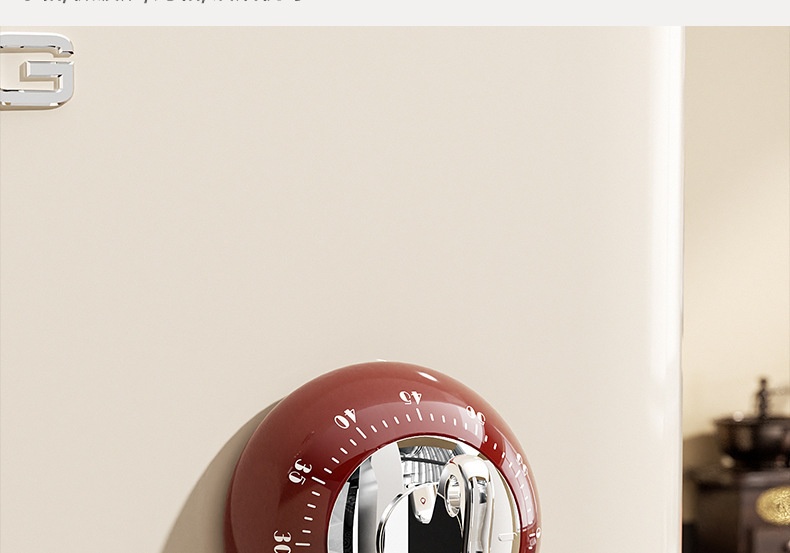 Magnetic Kitchen Timer Lite-Luxury Precise Countdown | Retro Design thumbnail 8