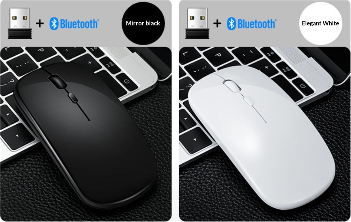 Silent Click Wireless Bluetooth Mouse | Office Mute Technology thumbnail 3