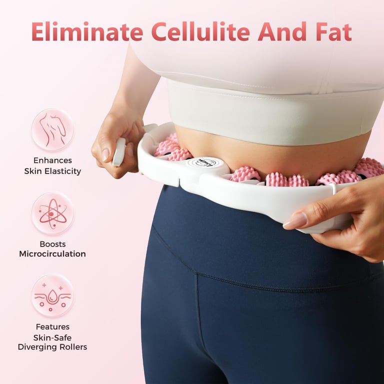 Anti-Cellulite Massage Roller | Lymphatic Drainage Deep Tissue thumbnail 7