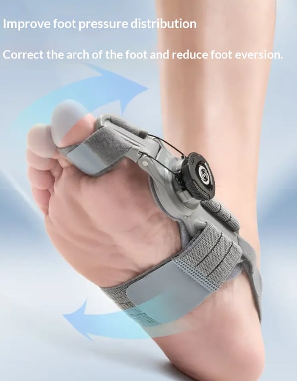 Hallux Valgus Corrector with Multi-Angle Adjustable Knob | Bunion Relief thumbnail 2