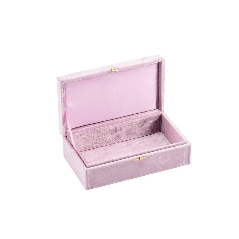 Velvet Bracelet Necklace and Jewelry Storage Box | Home & Kitchen thumbnail 3