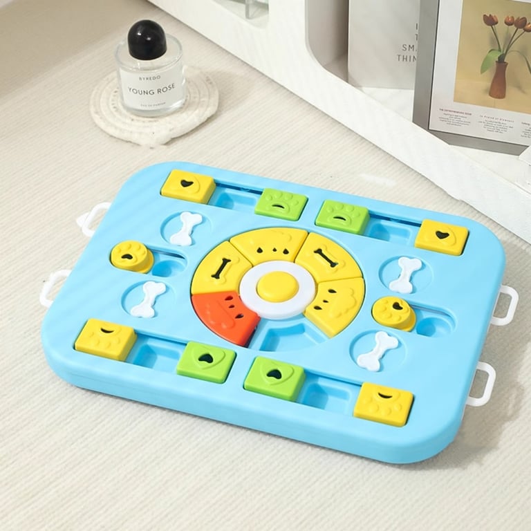 Dog Puzzle Toy with Treat Dispensing & Sniffing Mat | Interactive thumbnail 3