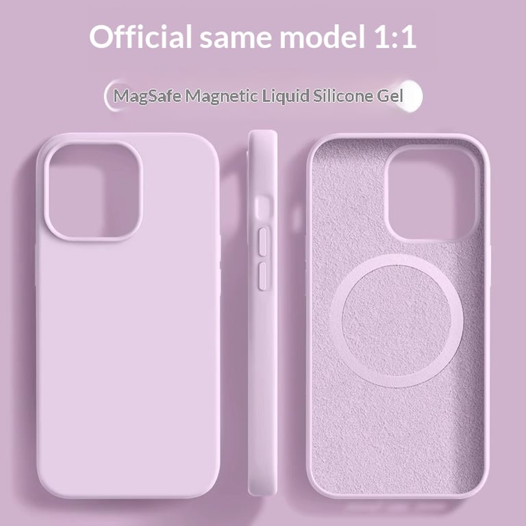 Liquid Magnetic Wireless Charging Phone Case for iPhone 17 Pro Max thumbnail 4