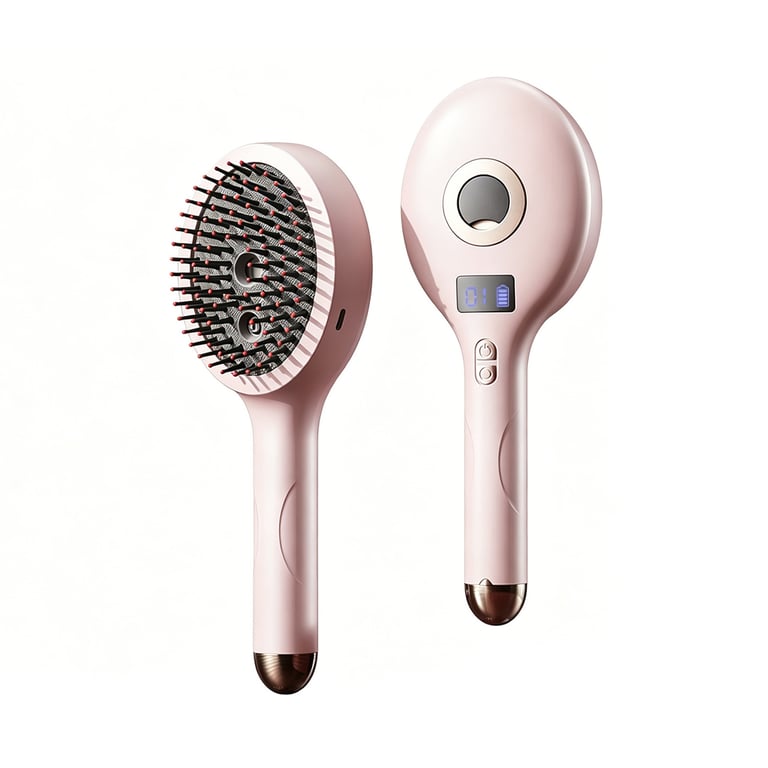 Spray Head Massage Comb with Digital Display | Scalp Care thumbnail 2