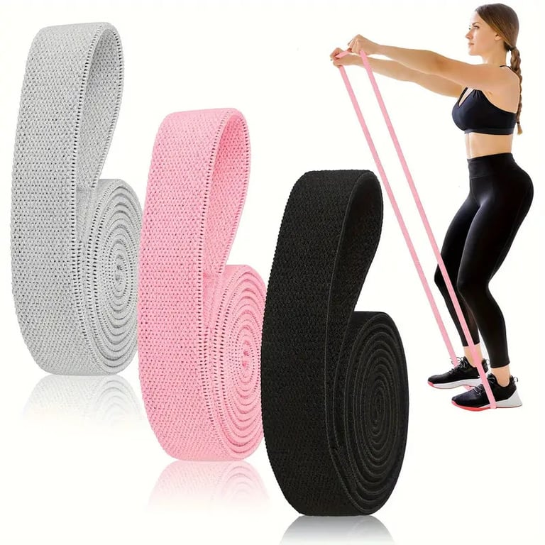 Fitness Waist-Slimming Pull-Up Resistance Band | Yoga Stretch Loop thumbnail 9