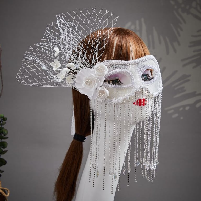 Christmas Half-Face Sexy Party Eye Mask | Masquerade Ball Costume thumbnail 16