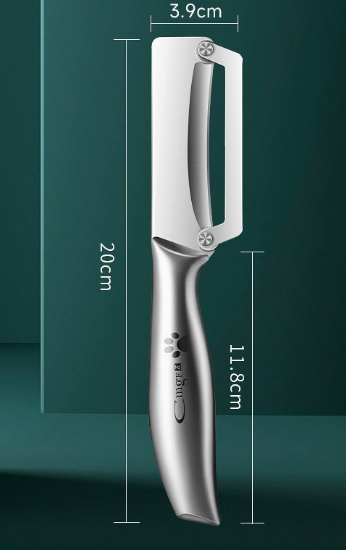 Stainless Steel Lettuce & Vegetable Peeler | Sharp Blade Kitchen Tool thumbnail 1