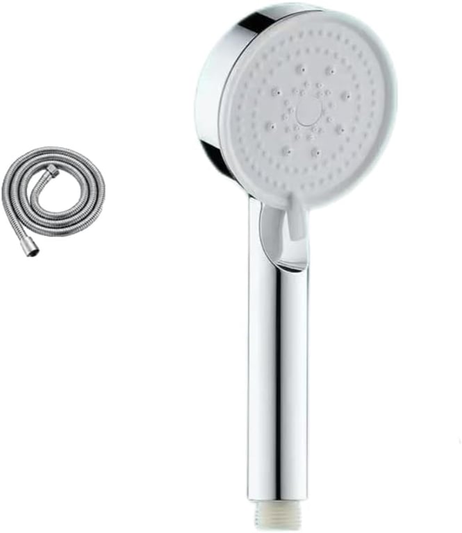 High Pressure 5 Mode Chrome Shower Head | Water Saving Handset