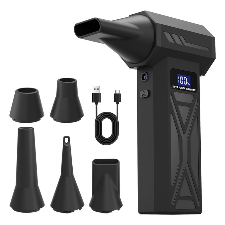 Violent Handheld Turbo Fan 110K RPM | Wireless LED Dust Blower thumbnail 1