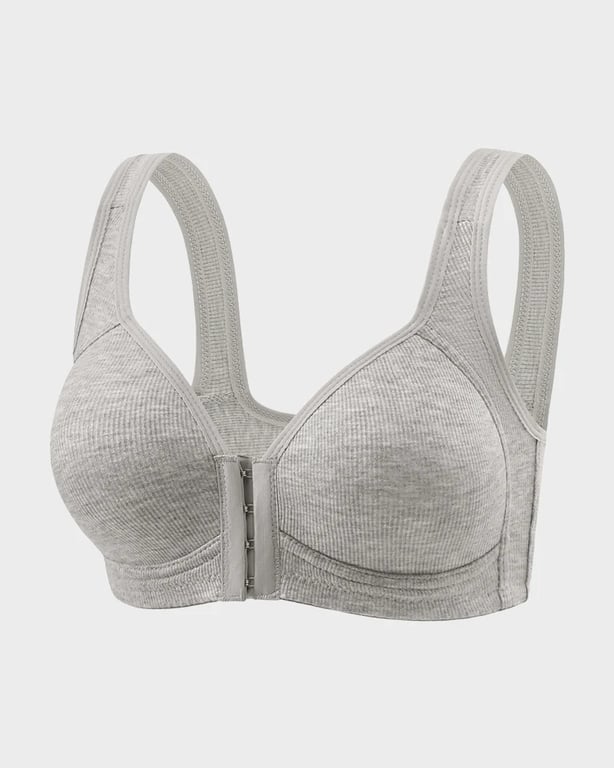 Easy-On Front Closure Wireless Support Bra thumbnail 4