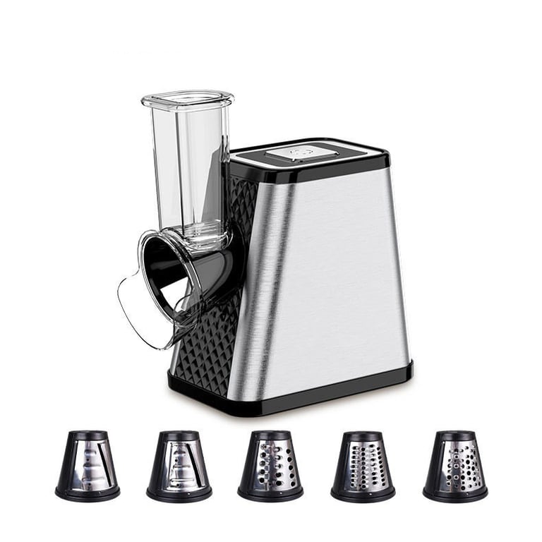 Electric Vegetable Slicer & Flour Mill | Multi-Hole Food Processor thumbnail 2
