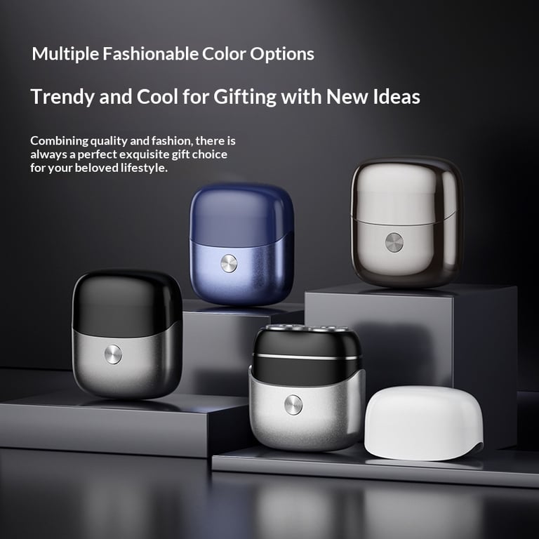 Full-Body Washable Dual-Head Magnetic Electric Shaver | Compact Travel thumbnail 10