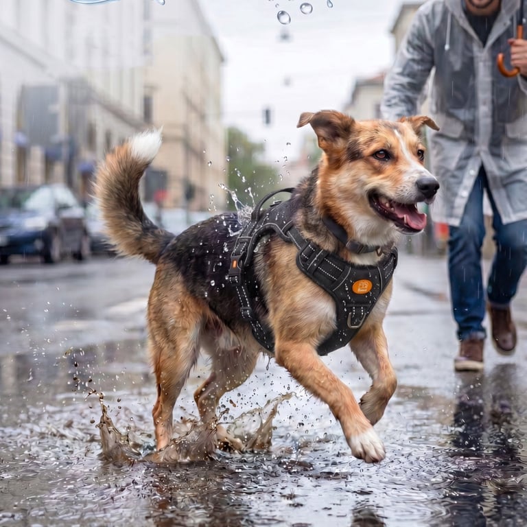 Harness-Style Reflective Dog Leash with Anti-Pull Feature | Captain Fam thumbnail 2