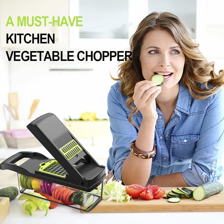 16-in-1 Vegetable Slicer & Peeler | Fast Food Prep Container thumbnail 7