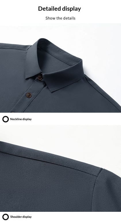 Men's Casual Sport Two-Piece Set | Ice Silk Polo & Pants thumbnail 5