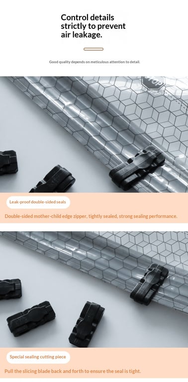 Vacuum Compression Storage Bags With An Electric Pump thumbnail 4