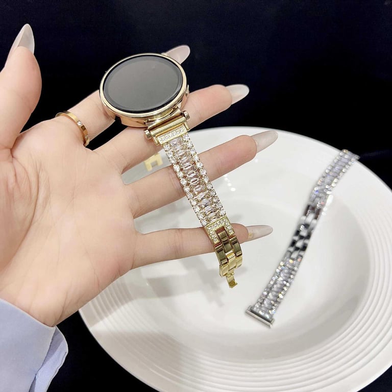 Shiny Zircon Metal Watch Band for Apple Watch Series 10, 11, Ultra thumbnail 7