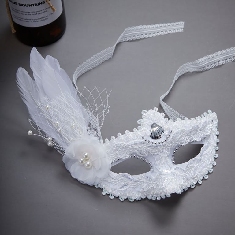 Christmas Half-Face Sexy Party Eye Mask | Masquerade Ball Costume thumbnail 3