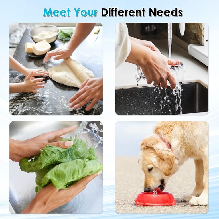 Stainless Steel Faucet Filter with Activated Carbon | Kitchen Water thumbnail 4