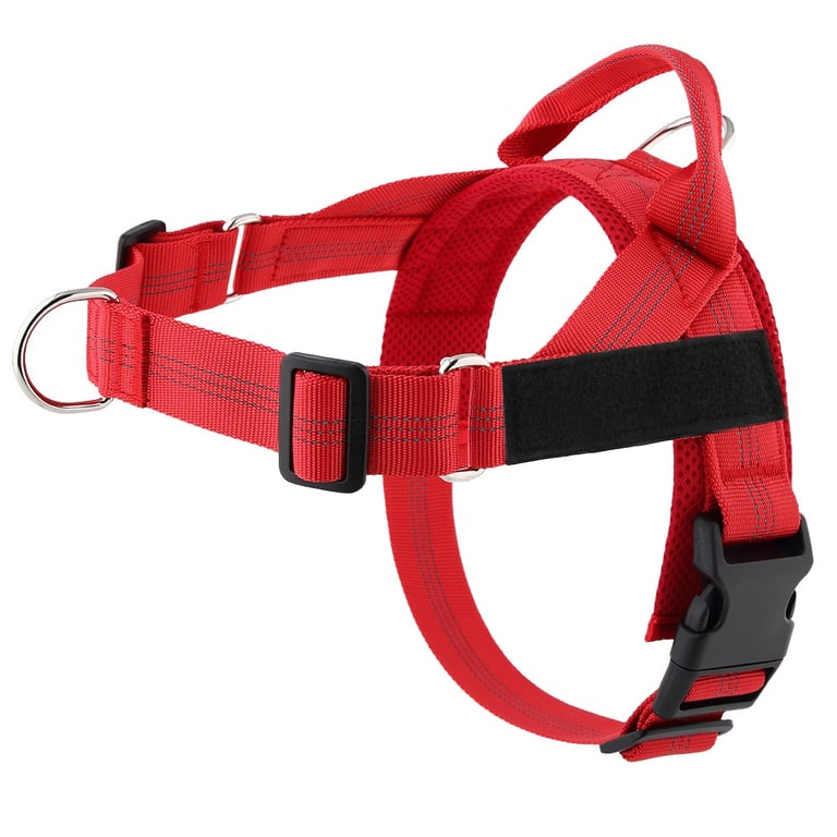 Easy-to-Cover Dog Leash Harness with Hand Holding Rope | Medium-Large thumbnail 2